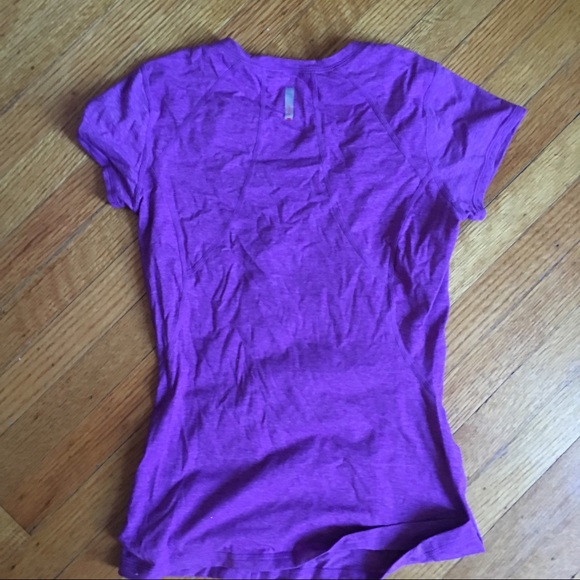 Zella Purple ShortSleeve Tee Sz M - Picture 4 of 5
